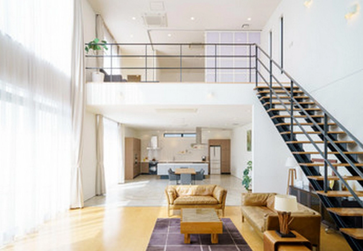 Rumah Lantai Papan Mezzanine